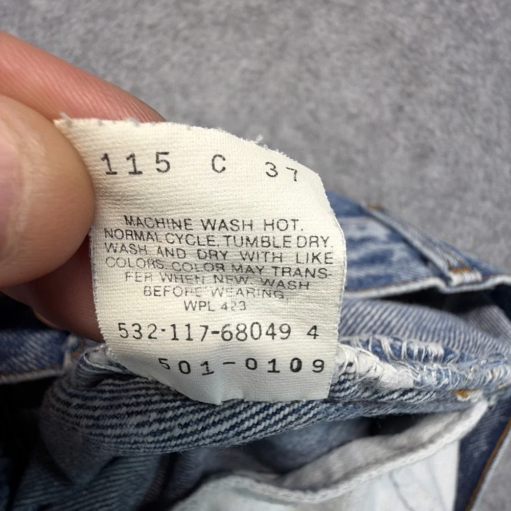 Vintage Levis 501 Jeans Men's 32x30 (Fits 30x29)  Made In USA 1987